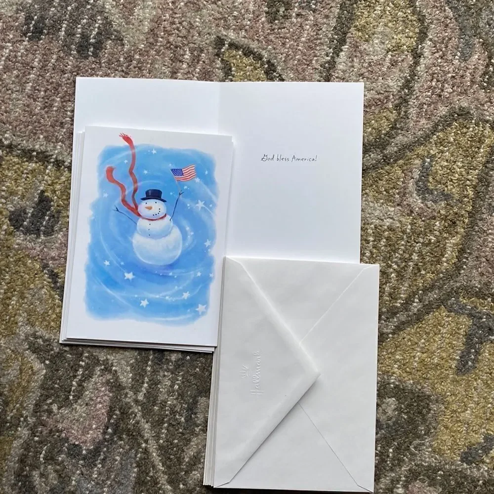 Assorted Christmas Holiday Cards with Envelopes